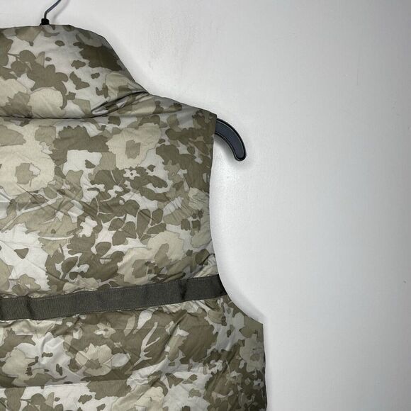 PRANA Puffer Vest Women Medium Green Wildflower NEW Hellebore Down Filled Zip-Up - Picture 7 of 16